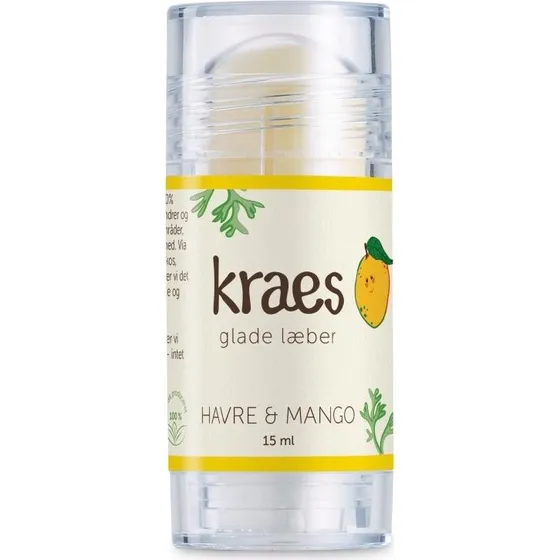 KRAES Glade Læber 15 ml – 100% naturlig læbepomade