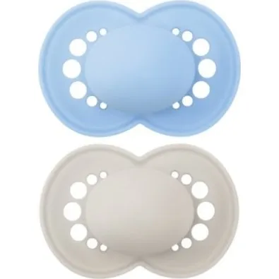 MAM Original 2-pak Str. 2 (6-16 mnd) Silikone