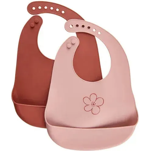 CeLaVi Silikone-hagesmæk Redwood 2-pak