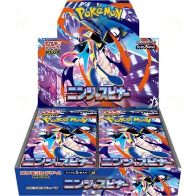 Pokémon TCG: MEGA Ninja Spinner M4 Booster Box - Japansk (30 packs)