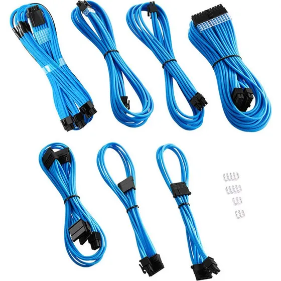 CableMod C-Series Pro ModMesh 12VHPWR Kit til Corsair - Light Blue