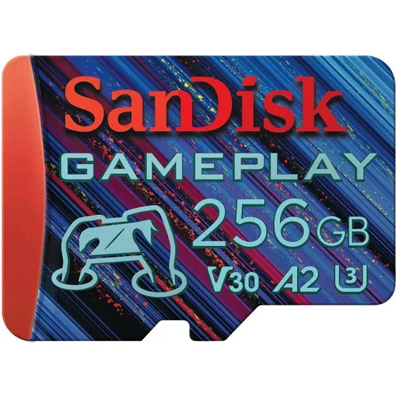 SanDisk GamePlay microSDXC 256 GB UHS-I A2 Hukommelseskort