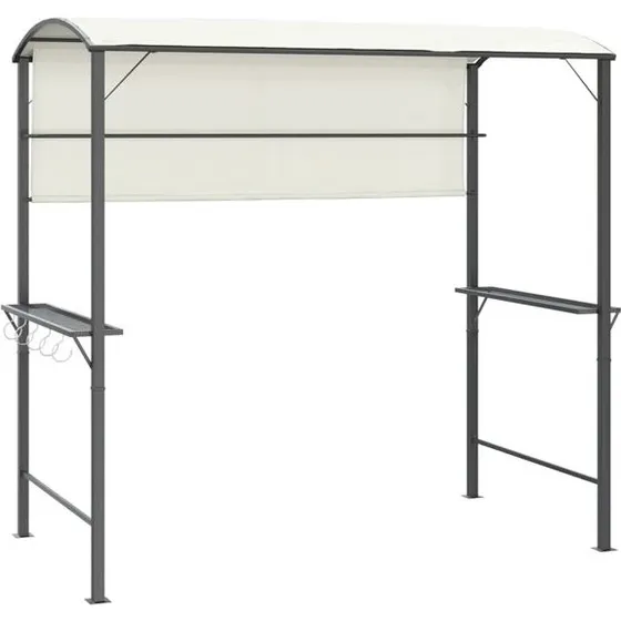 Pavillon 220x110x200 cm med tag, creme
