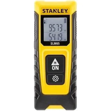 STANLEY SLM65 Laserafstandsmåler, 20 m, Gul/Sort