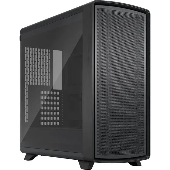 Fractal Design Summit Blackout Light Tint ATX Kabinet - Sort