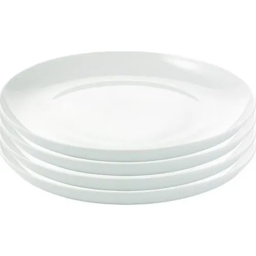 Aida Atelier frokosttallerken 4-pak, 22 cm, super hvid