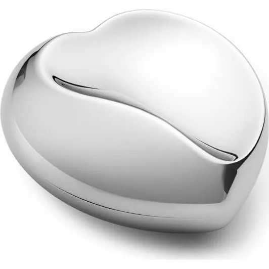 Georg Jensen Heart Box - Lille smykkeskrin i rustfrit stål