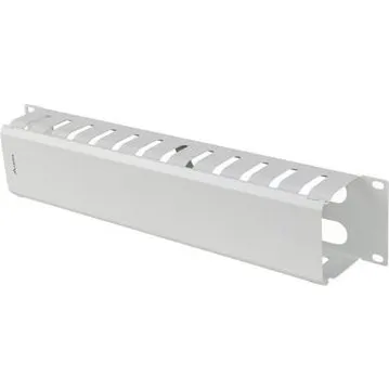 Lanberg Rack-kabel styrepanel 2U 19" Grå RAL 7035