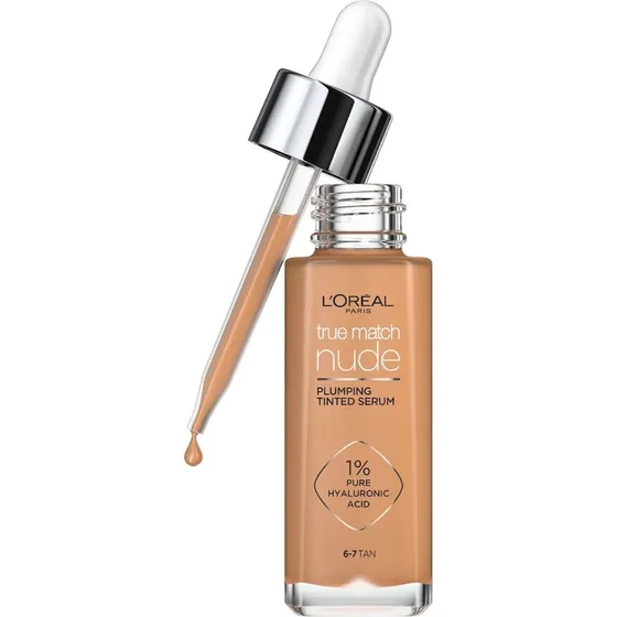 L'Oréal Paris True Match Nude Plumping Tinted Serum 6-7 Tan 30 ml