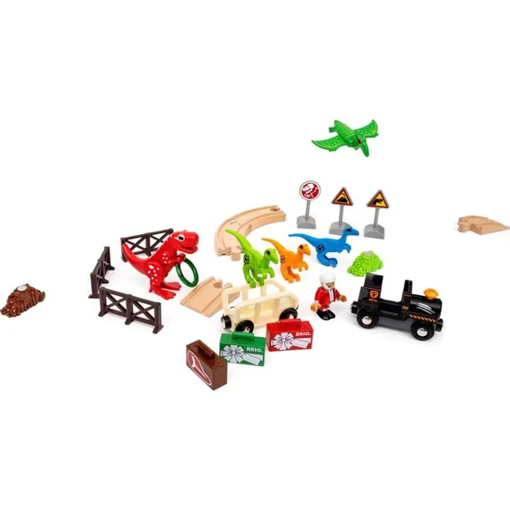 BRIO Adventskalender 2025 - Dinosaur & Tog Tema (3+ år)