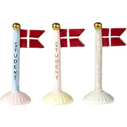 Speedtsberg Flag Student - Pastel Keramikflag 14cm