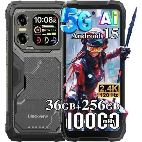 Blackview XPLORE X1 5G: Robust smartphone med 10000mAh & 256GB