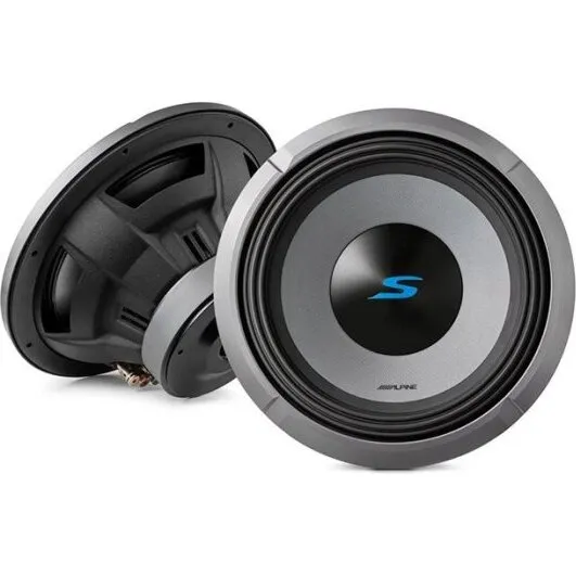 Alpine S2-W12D4 12" subwoofer (dual 4 Ω)
