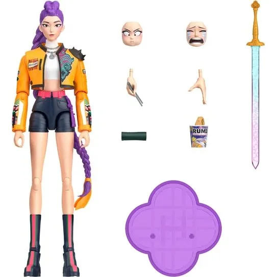 Mattel KPop Demon Hunters Rumi Action Core Figur - 15 cm
