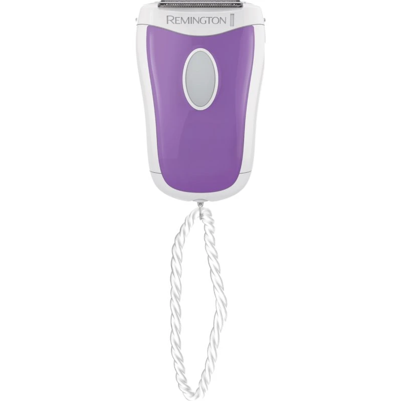 Remington WSF4810 Smooth & Silky Compact Lady Shaver, batteridrevet (hvid/lilla)