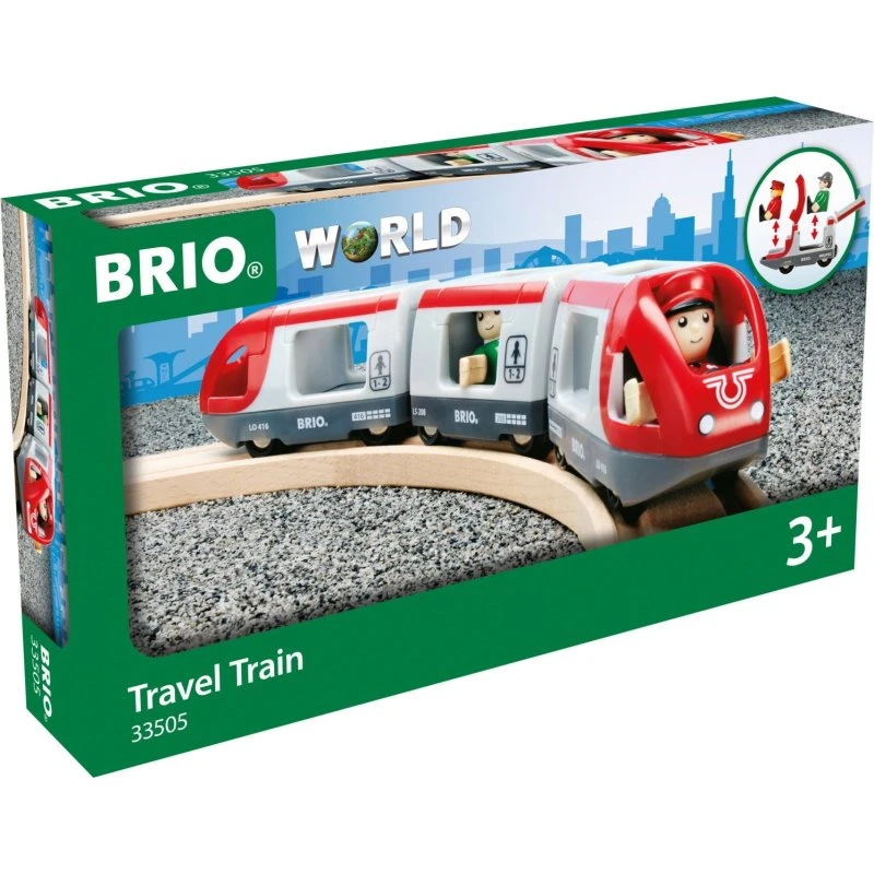 BRIO 33505 Passagertog – klassisk sæt (5 dele)