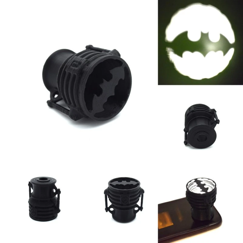Bat Signal Mobil Flash Batman Kaldesignal Lys - Sort