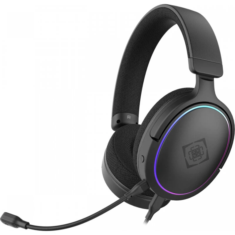 Deltaco Gaming DH430 Kablet RGB Headset, Sort