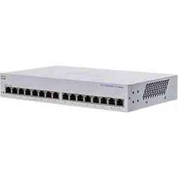 Cisco CBS110-16T-EU Netværksswitch - 16-port Gigabit, grå
