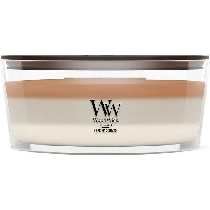 WoodWick Café Macchiato Ellipse Duftlys