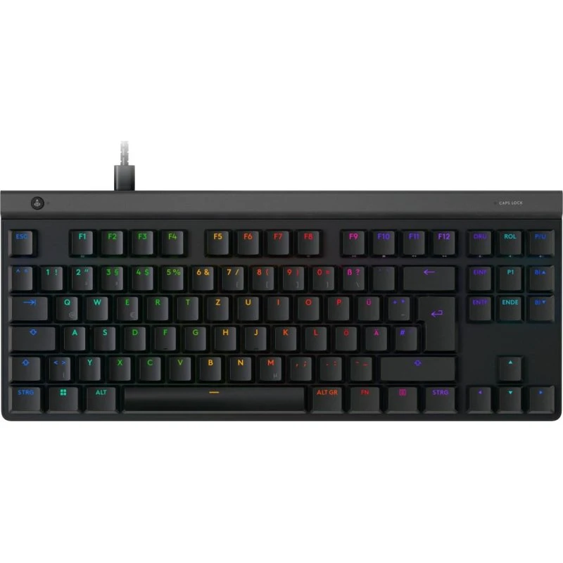 Logitech G G515 Gaming-tastatur, TKL, QWERTZ Tysk, Sort