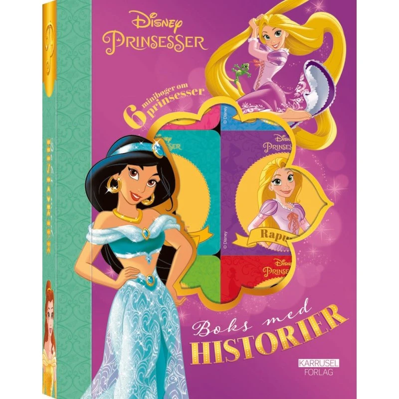 Disney Prinsesser - Boks med 6 minibøger