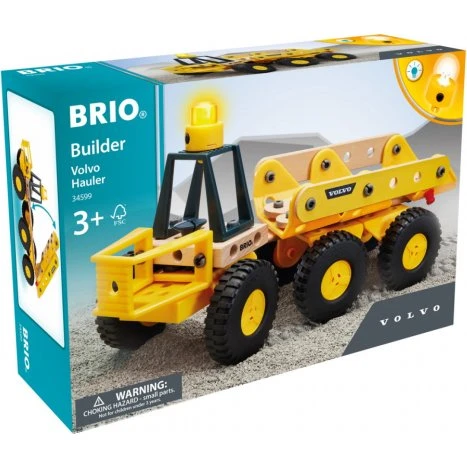 BRIO Builder 34599 Volvo tipvogn, 3+ år