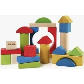 BRIO Byggeklodser, farvede, 25 stk.