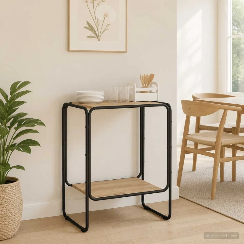 vidaXL Sideboard Artisan-eg 60 x 38 x 75 cm