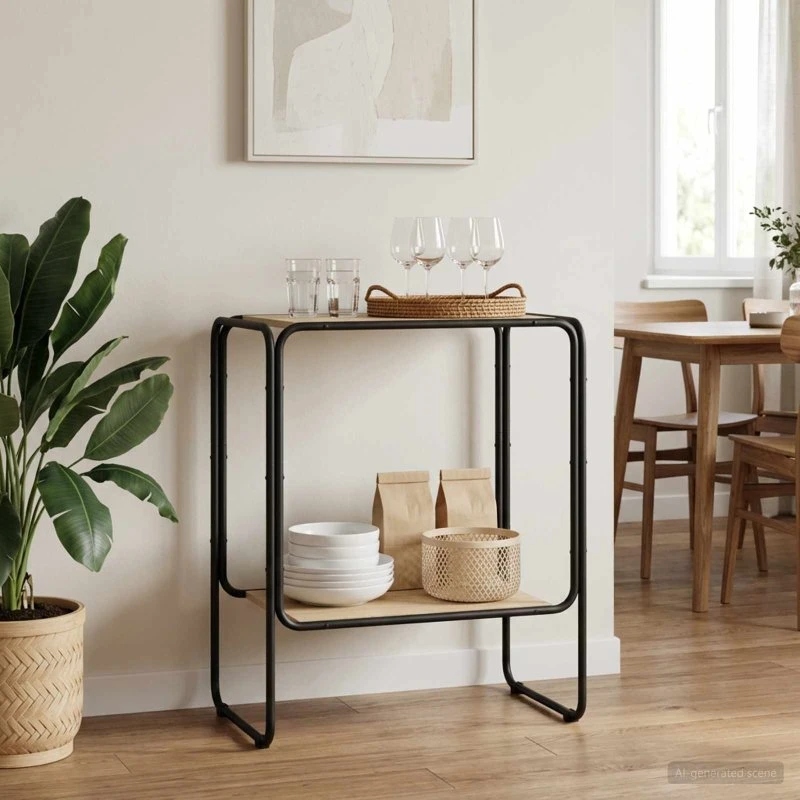 vidaXL Sideboard Sonoma-eg 60 x 38 x 75 cm