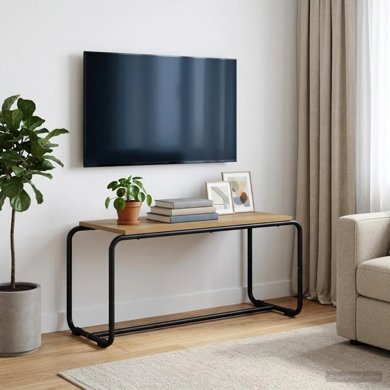 vidaXL TV-bord Artisan-eg 80 x 35,5 x 42 cm