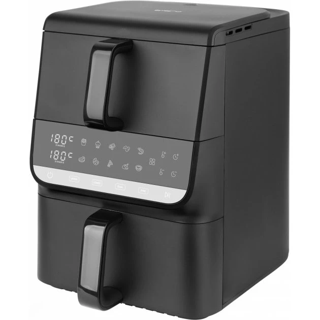 Emerio AF-133542 Airfryer - 6,5L - Sort/Sølv