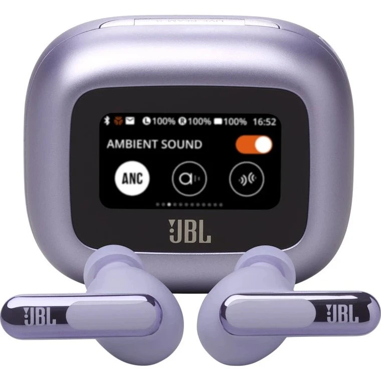 JBL Live Beam 3 Trådløse Earbuds med ANC - Lilla