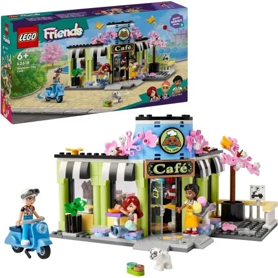LEGO Friends 42618 Heartlake City café – legesæt 6+