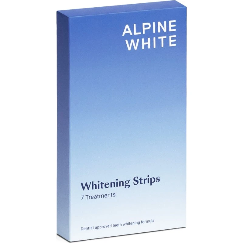 ALPINE WHITE Whitening & Care Whitening Strips - 14 stk.