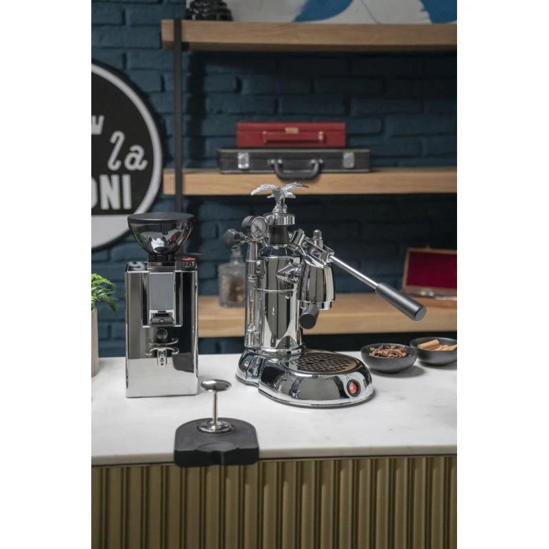 La Pavoni Manuel kaffemaskine LPLMLN01EU 1,6 l Milano Silver