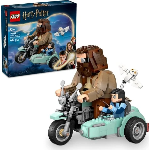 LEGO 76443 Harry Potter - Hagrid og Harrys motorcykeltur