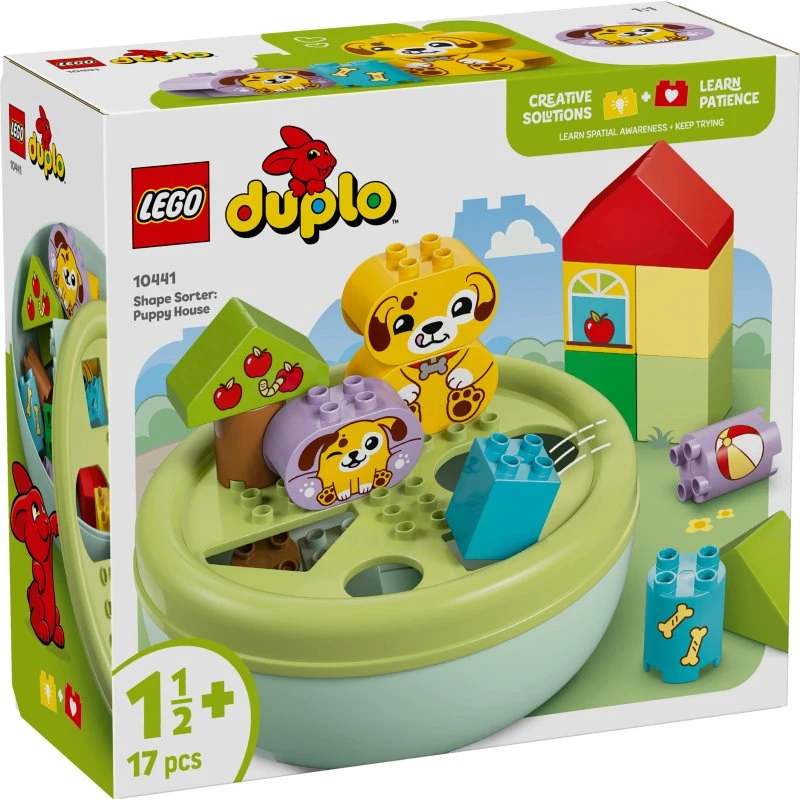 LEGO DUPLO 10441 Puttekasse: Hundehus (17 dele, 18+m)