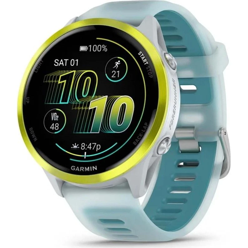 Garmin Forerunner 570 Smartwatch 47 mm AMOLED - Hvid/Gul