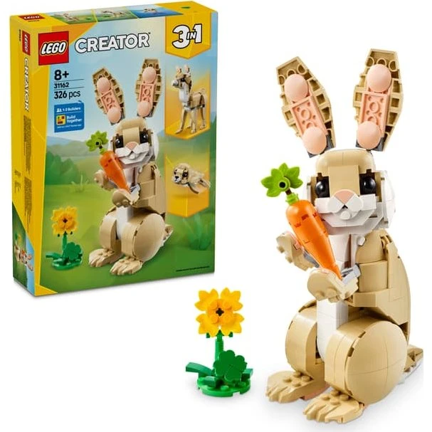 LEGO Creator 3-i-1 Sød kanin (31162)