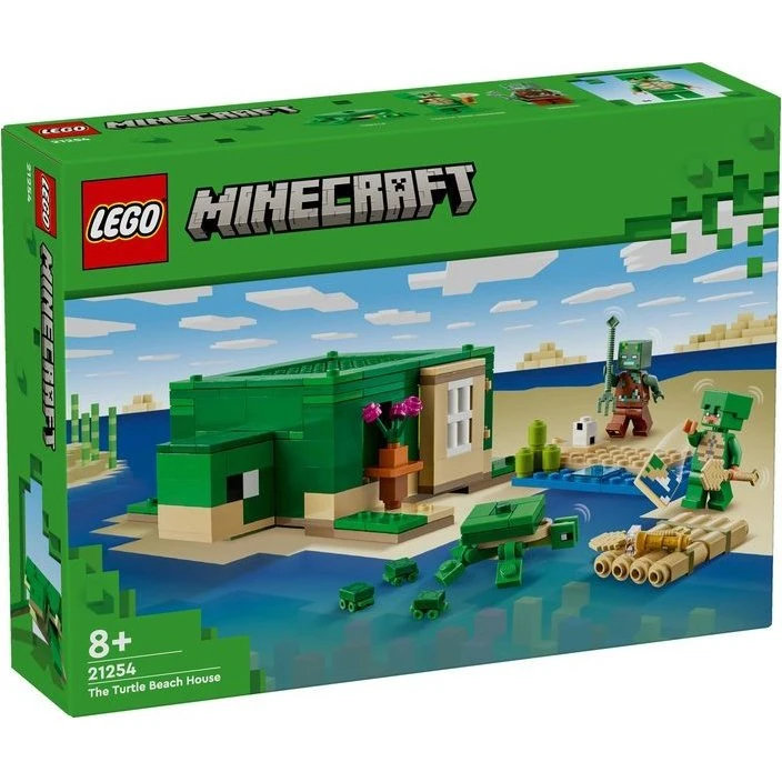 Lego® Minecraft® Skildpaddestrandhus 21254