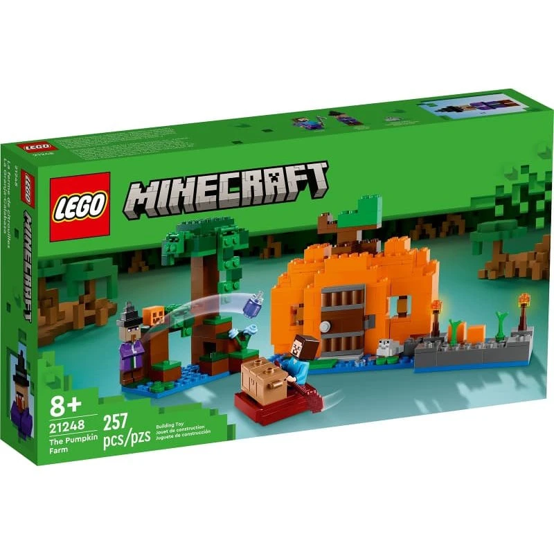 LEGO 21248 Minecraft The Pumpkin Farm – Græskarfarm 8+