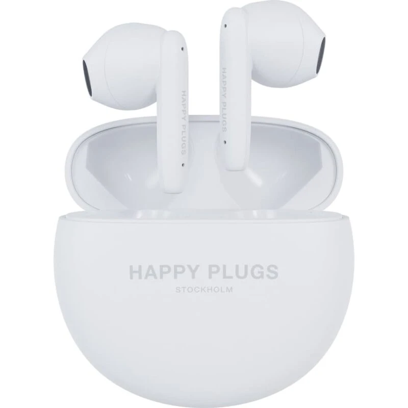 Happy Plugs Joy Lite helt trådløse in-ear (hvid)