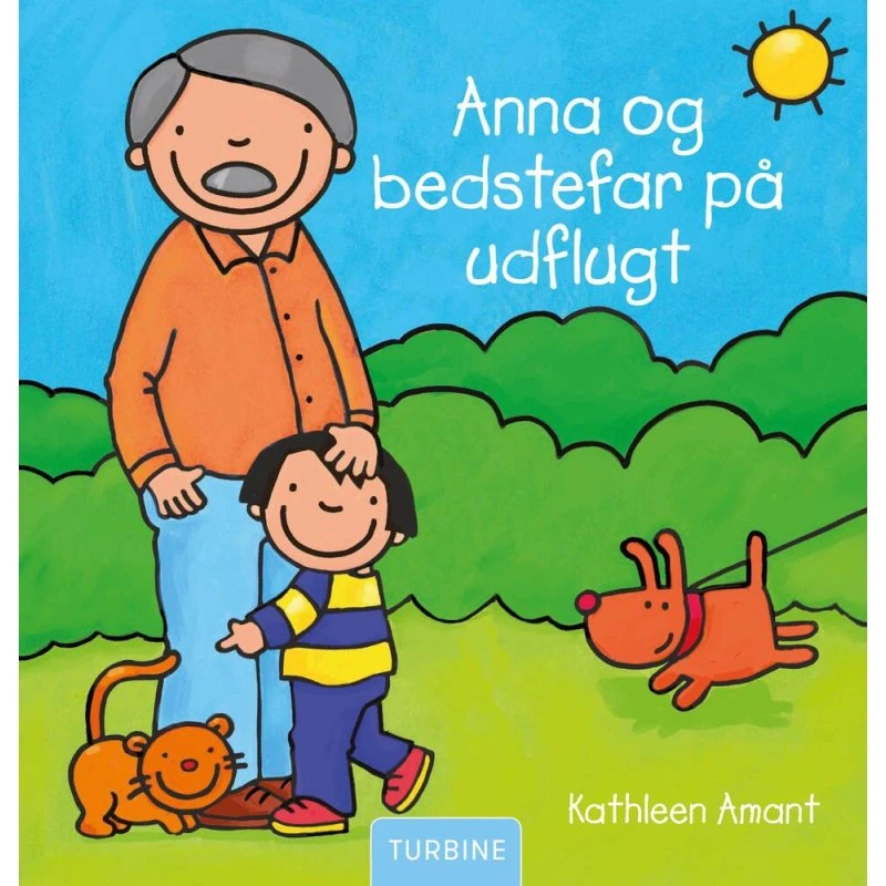 Anna og bedstefar på udflugt