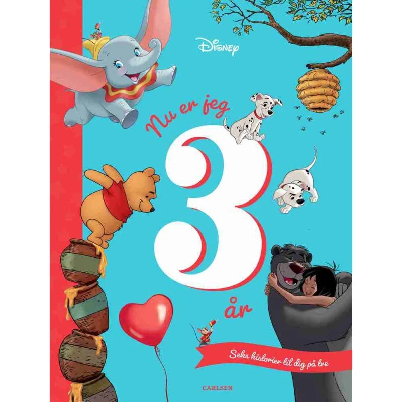 Disney Nu er jeg 3 år - 96 sider illustrerede historier