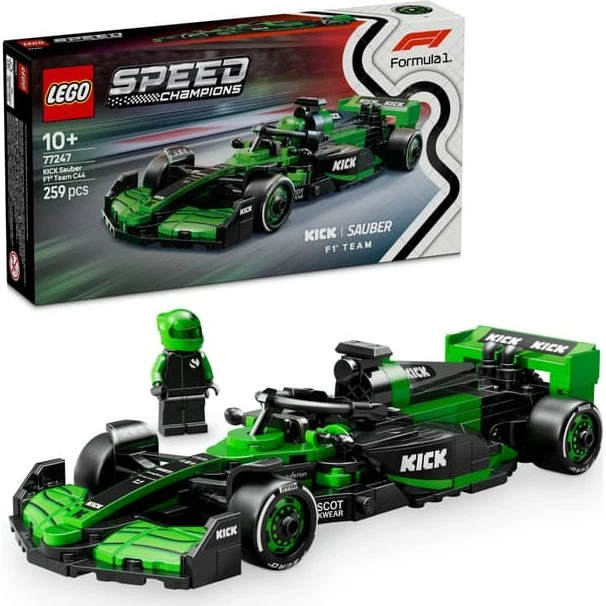 LEGO 77247 Speed Champions KICK Sauber F1 Team C44-racerbil