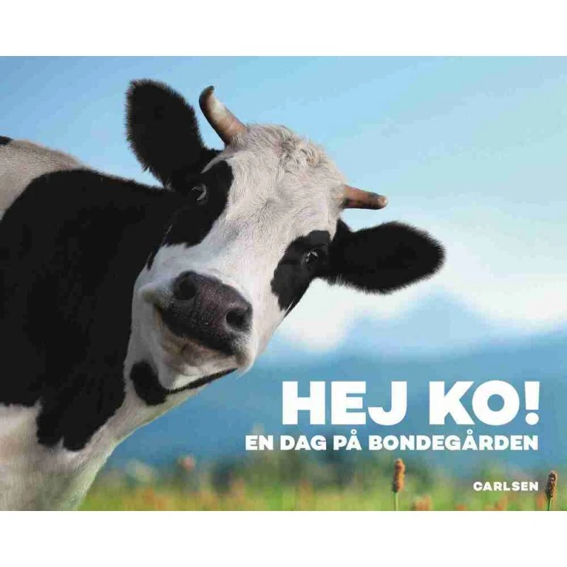 Hej, ko - En dag på bondegården | Pegebog i pap