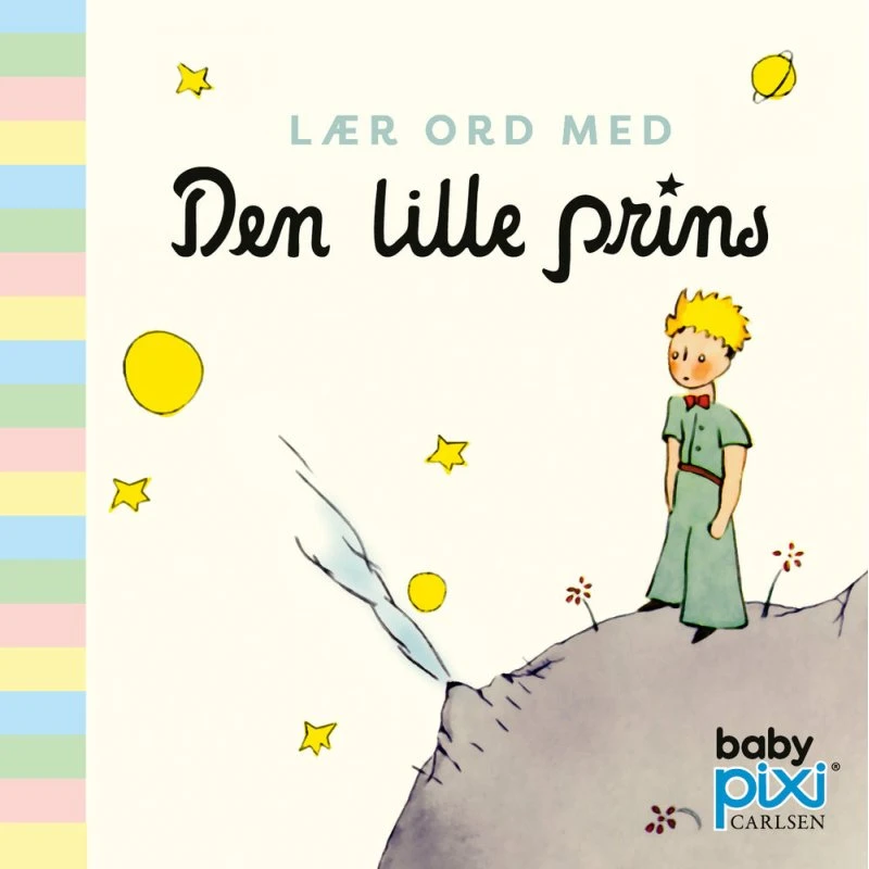 Baby Pixi Lær ord med Den lille prins - Pegebog