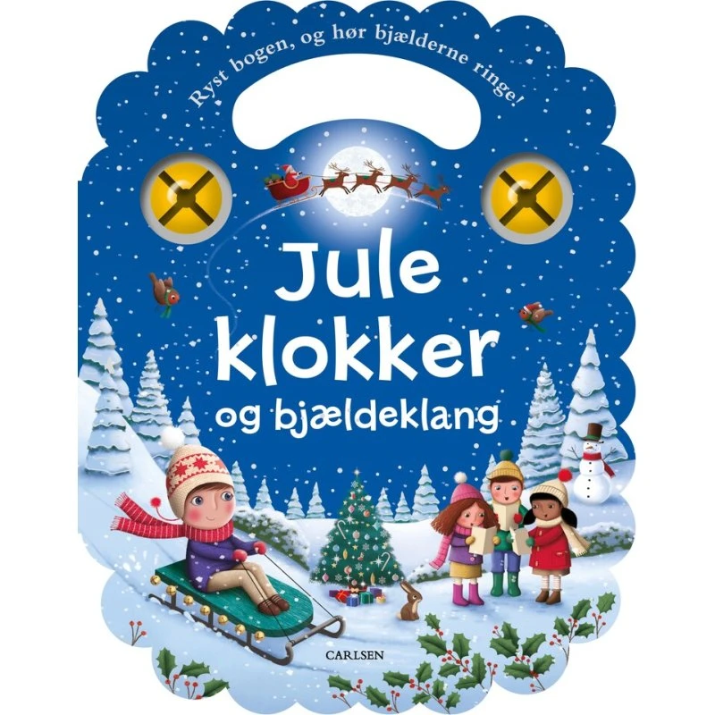 Juleklokker og bjældeklang - Interaktiv julebog med bjælder