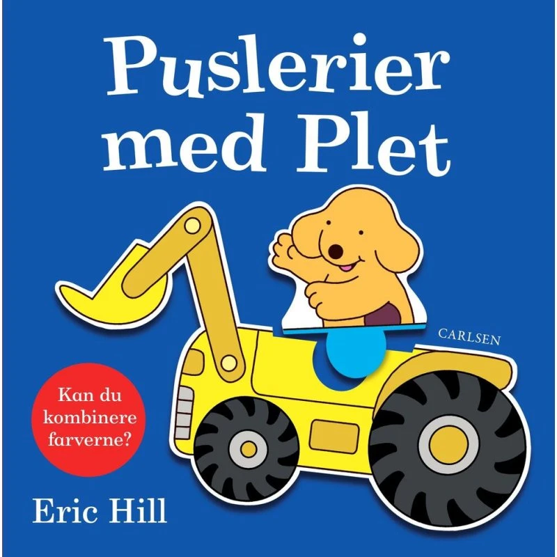 Puslerier med Plet - Interaktiv papbog med brikker